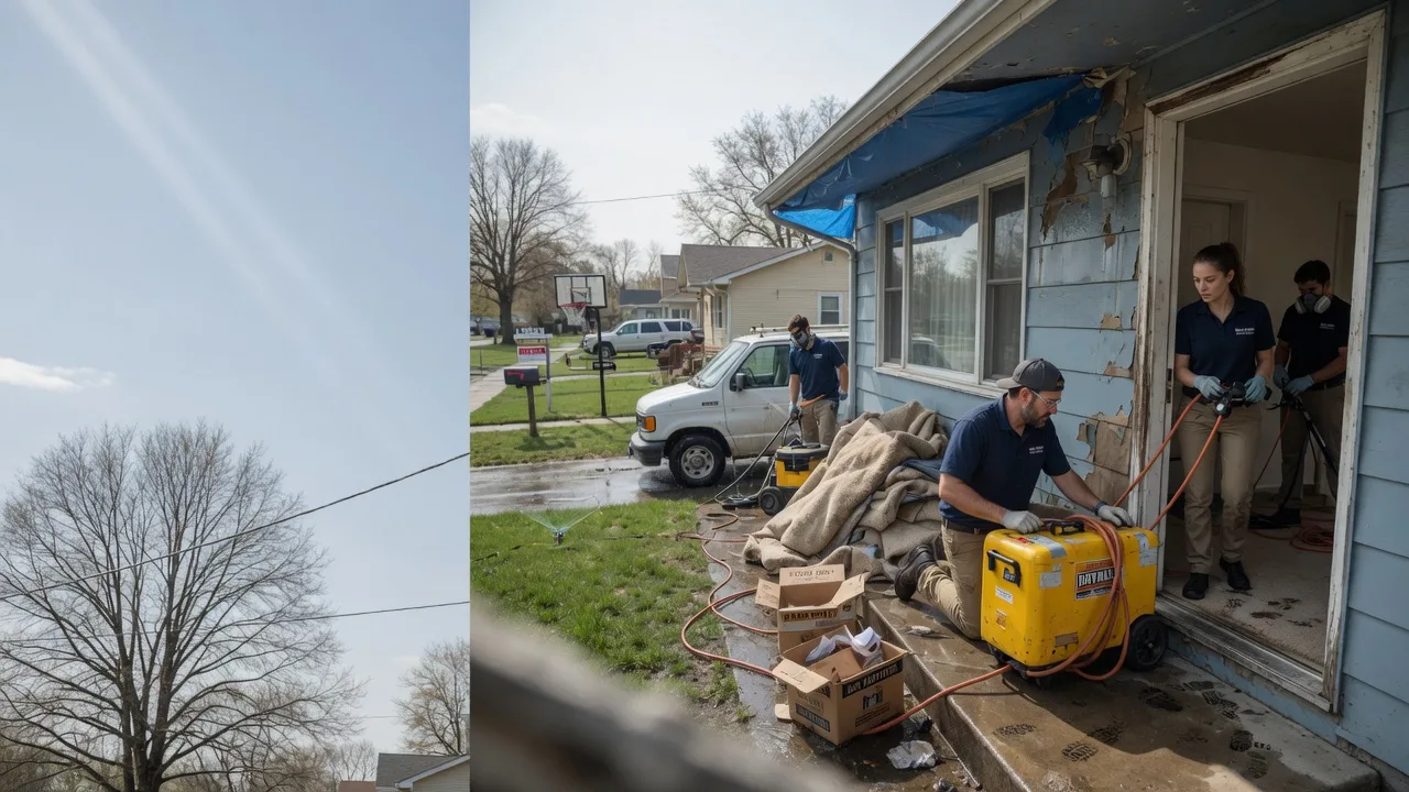 Basement Flood Cleanup in Troy, MO near me